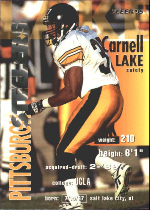 1995 Fleer #318 Carnell Lake