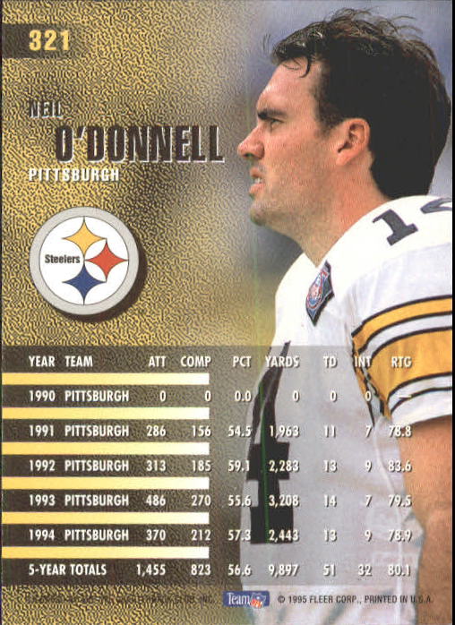 A9318- 1995 Fleer Football Cards 251-400 +Inserts -You Pick- 15+ FREE US SHIP - Picture 125 of 330