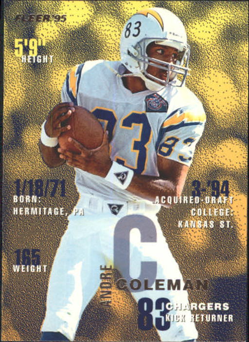 A9318- 1995 Fleer Football Cards 251-400 +Inserts -You Pick- 15+ FREE US SHIP - Picture 136 of 330