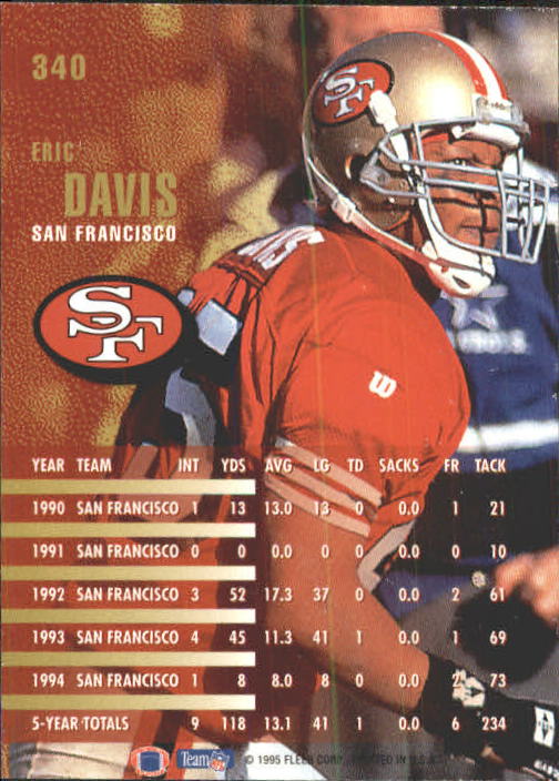 A9318- 1995 Fleer Football Cards 251-400 +Inserts -You Pick- 15+ FREE US SHIP - Picture 163 of 330