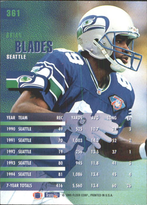 A9318- 1995 Fleer Football Cards 251-400 +Inserts -You Pick- 15+ FREE US SHIP - Picture 199 of 330