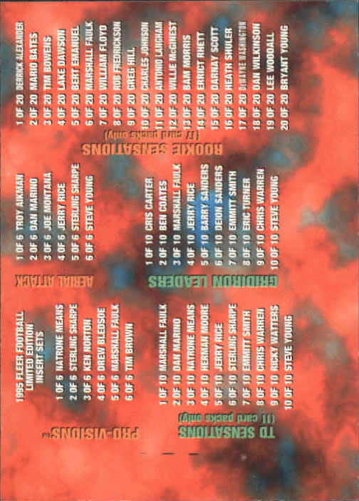 A9318- 1995 Fleer Football Cards 251-400 +Inserts -You Pick- 15+ FREE US SHIP - Picture 270 of 330