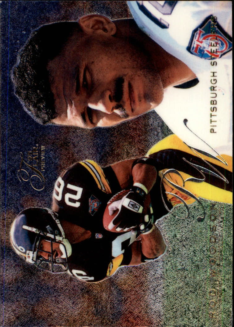 1995 Fleer Flair Preview #25 Rod Woodson