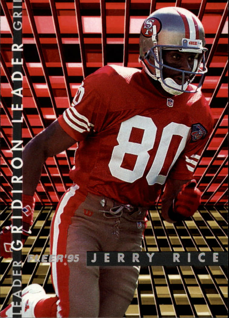 1995 Fleer Gridiron Leaders #4 Jerry Rice