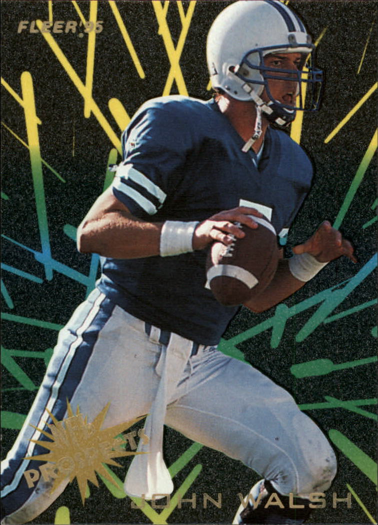 1995 Fleer Football "Insert" Cards