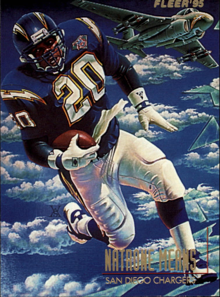 1995 Fleer Football "Insert" Cards