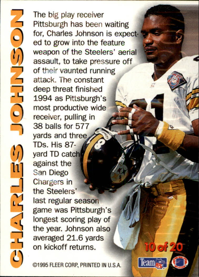 1995 Fleer Football Rookie Sensation Insert Singles - You Choose - Picture 17 of 27