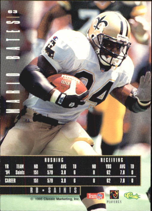 A6768- 1995 Images Limited Football Card #s 1-125 You Pick- 15+ FREE US SHIP - Picture 107 of 219