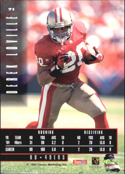 A6768- 1995 Images Limited Football Card #s 1-125 You Pick- 15+ FREE US SHIP - Picture 121 of 219