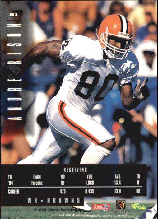 A6768- 1995 Images Limited Football Card #s 1-125 You Pick- 15+ FREE US SHIP - Picture 139 of 219