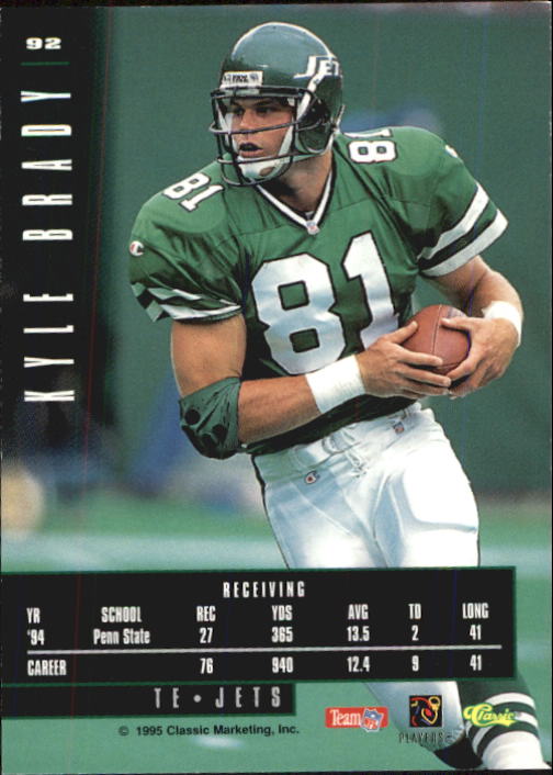 A6768- 1995 Images Limited Football Card #s 1-125 You Pick- 15+ FREE US SHIP - Picture 159 of 219
