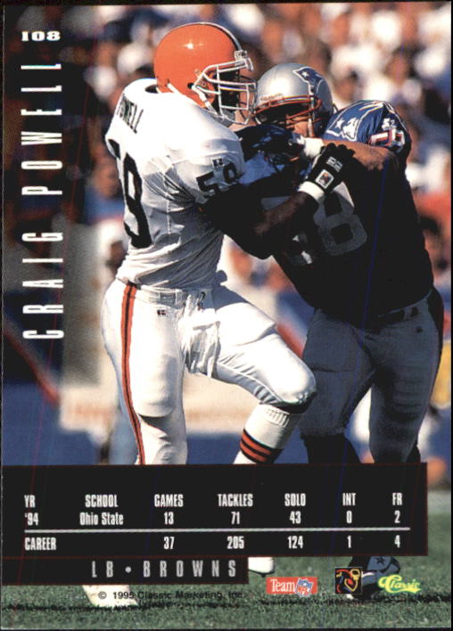 A6768- 1995 Images Limited Football Card #s 1-125 You Pick- 15+ FREE US SHIP - Picture 181 of 219