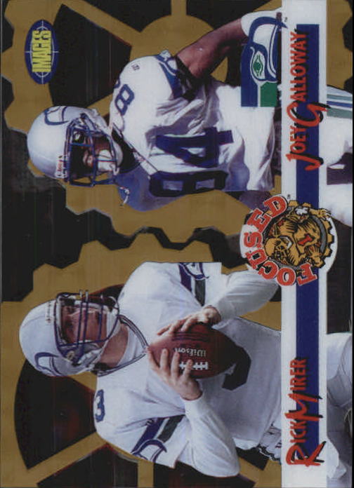 1995 Images Limited (Classic) Football "Focused Gold" Insert Cards - Picture 15 of 18