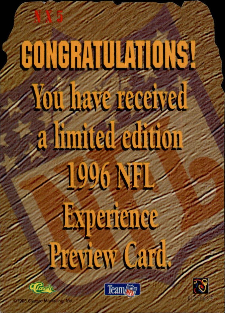 A6768- 1995 Images Limited Football Card #s 1-125 You Pick- 15+ FREE US SHIP - Picture 219 of 219