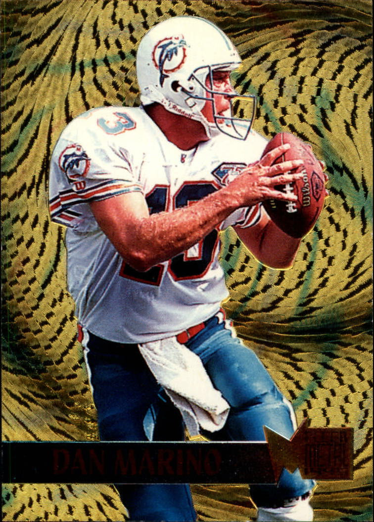 1995 Metal (Fleer) Football "Insert and Promo" Cards