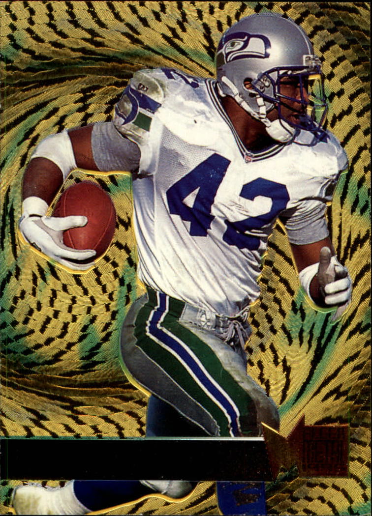 1995 Metal (Fleer) Football "Insert and Promo" Cards