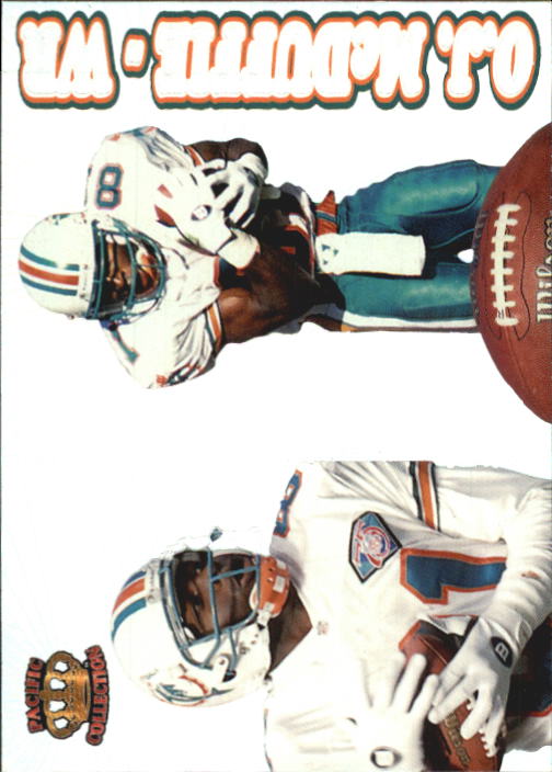 1995 Collector's Choice O.J. McDuffie Miami Dolphins #81