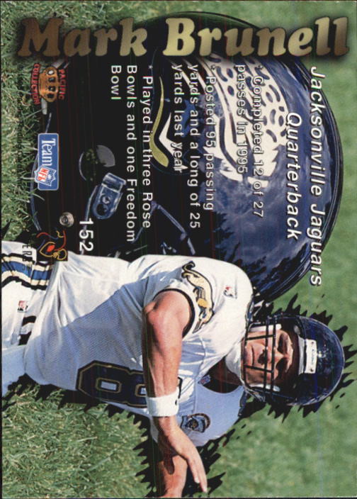 1995 Pacific Prisms #152 Mark Brunell back image