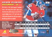 1995 Pinnacle Trophy Collection #32 John Elway back image