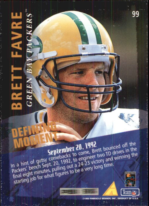 Brett Favre cards (1991-2001) Packers - You Choose - Picture 75 of 372