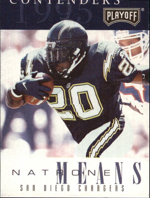1995 Playoff Contenders #31 Natrone Means