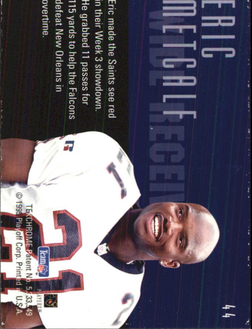1995 Playoff Contenders #44 Eric Metcalf back image
