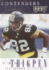 1995 Playoff Contenders #56 Yancey Thigpen RC