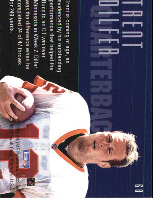 1995 Playoff Contenders #60 Trent Dilfer back image