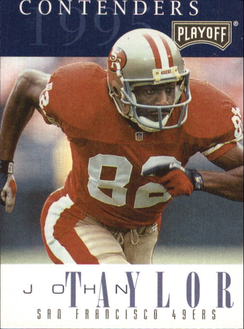 1995 Playoff Contenders #82 John Taylor