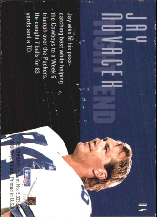 1995 Playoff Contenders #84 Jay Novacek back image