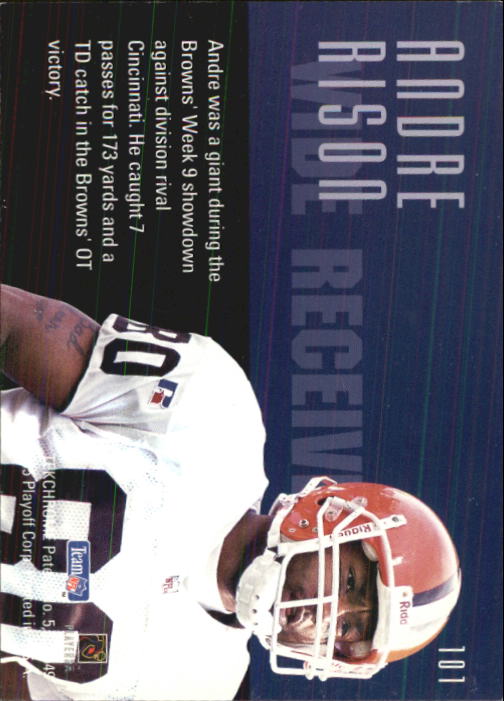 1995 Playoff Contenders #101 Andre Rison back image