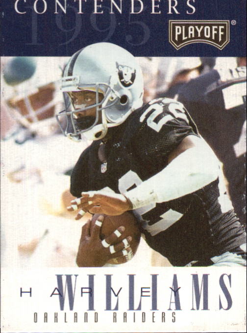 1995 Playoff Contenders #105 Harvey Williams