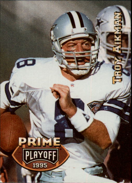 1995 Playoff Prime #50 Troy Aikman