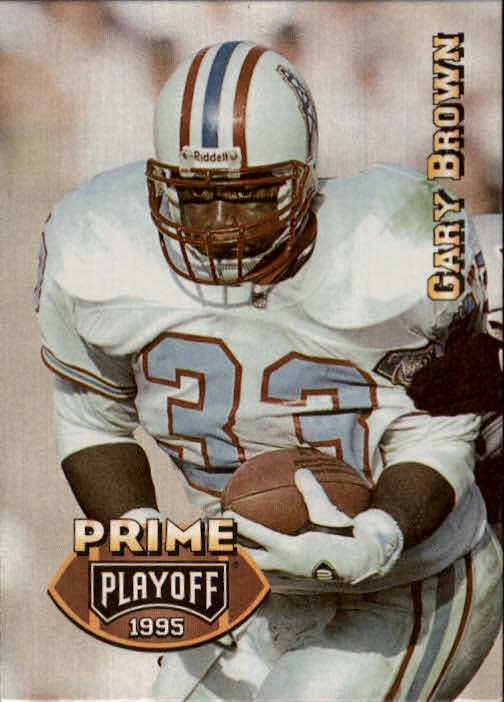 1995 Playoff Prime #125 Gary Brown
