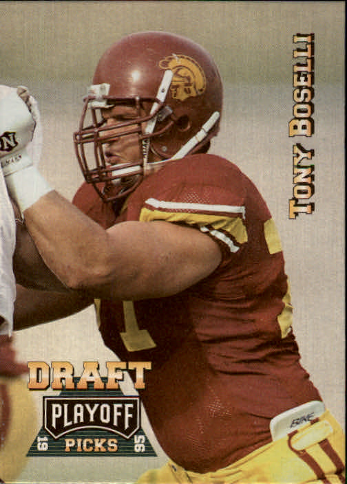 1995 Playoff Prime #186 Tony Boselli RC