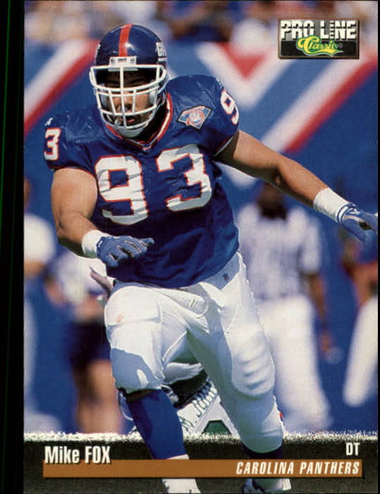 1991 Bowman Mike Fox New York Giants #362