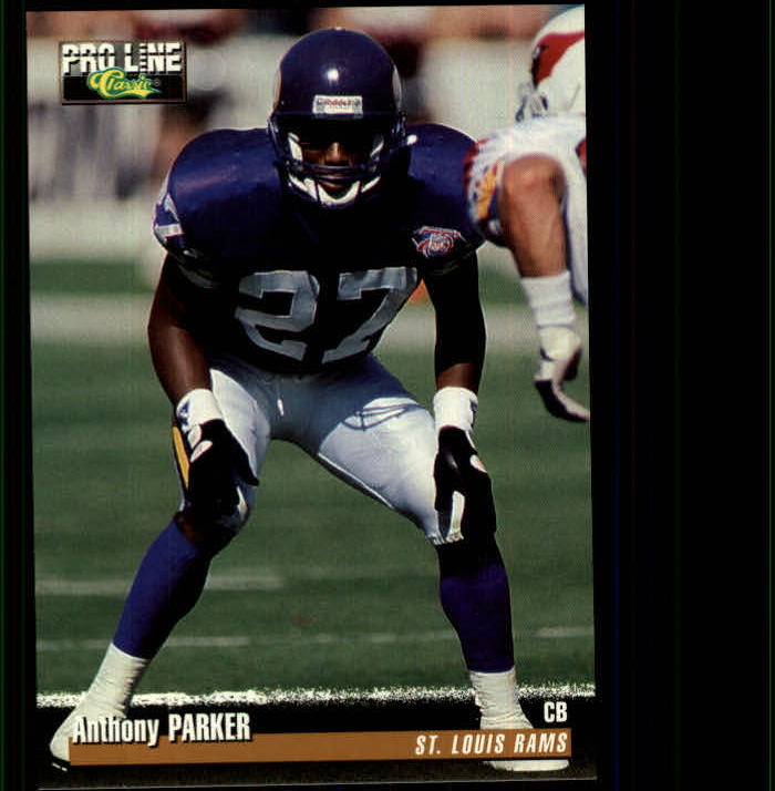 1995 Pro Line #129 Anthony Parker