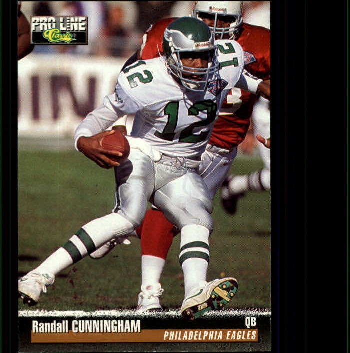 Philadelphia Eagles 1994 Fleer 15-card team set Randall Cunningham