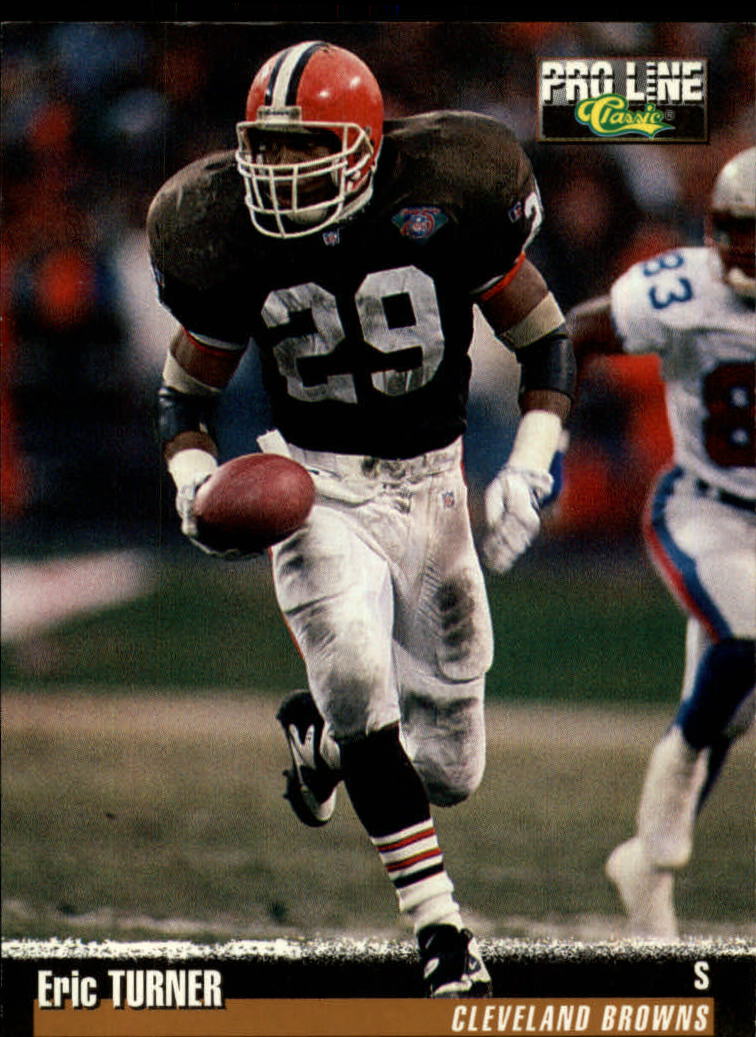 1995 Ultra Eric Turner #482 Football Cleveland Browns ES |