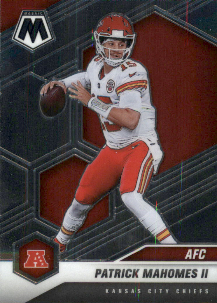 Patrick Mahomes II 2021 Panini Mosaic Series Mint Card #221