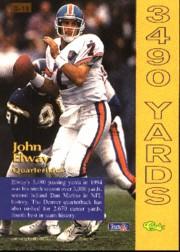 1995 Pro Line Grand Gainers #G18 John Elway back image