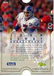 1995 Pro Line Pro Bowl #PB9 John Elway back image