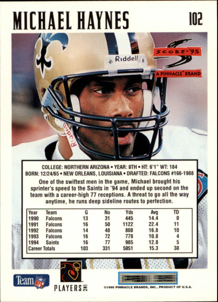 1995 Score Football Card #s 1-200 +Rookies (A1430) - You Pick - 15+ FREE SHIP - Picture 199 of 391