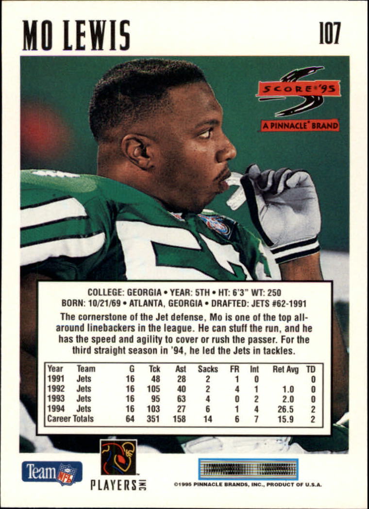 1995 Score Football Card #s 1-200 +Rookies (A1430) - You Pick - 15+ FREE SHIP - Picture 209 of 391
