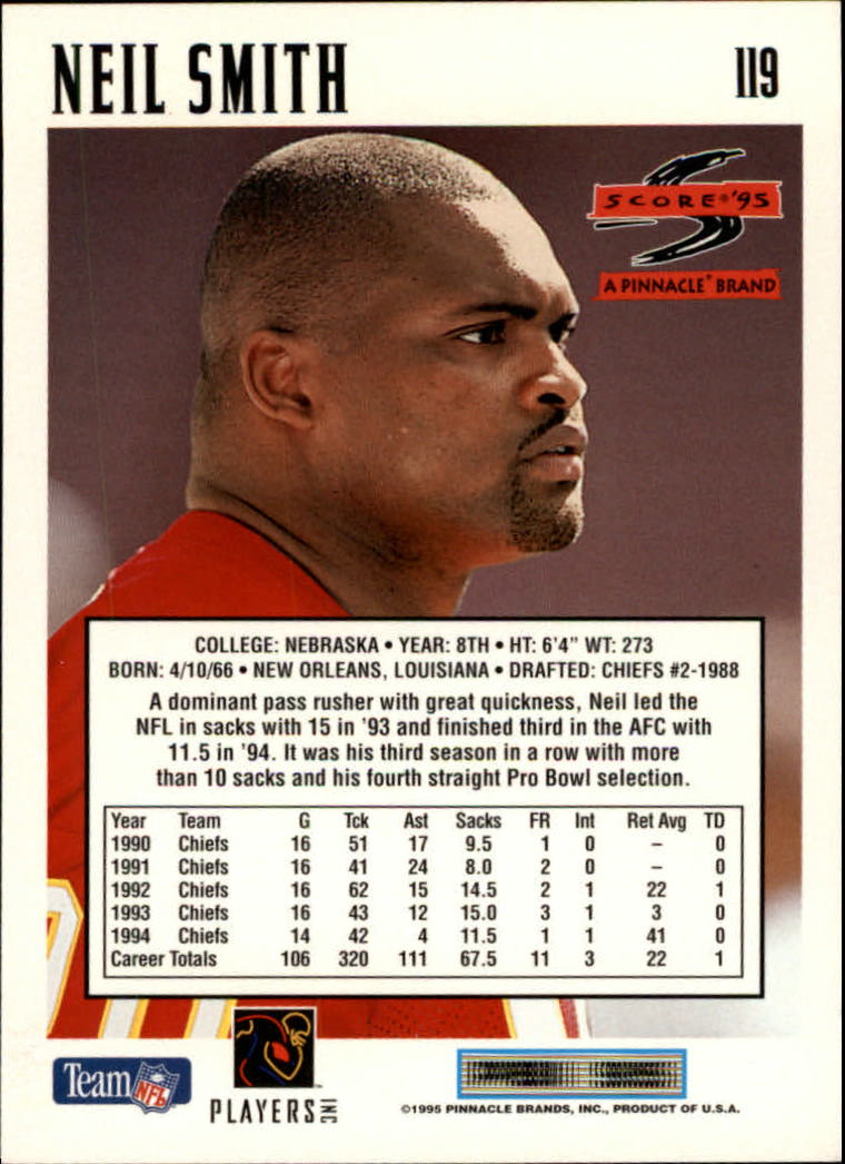 1995 Score Football Card #s 1-200 +Rookies (A1430) - You Pick - 15+ FREE SHIP - Picture 231 of 391
