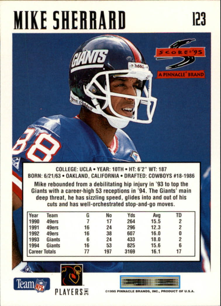 1995 Score Football Card #s 1-200 +Rookies (A1430) - You Pick - 15+ FREE SHIP - Picture 239 of 391