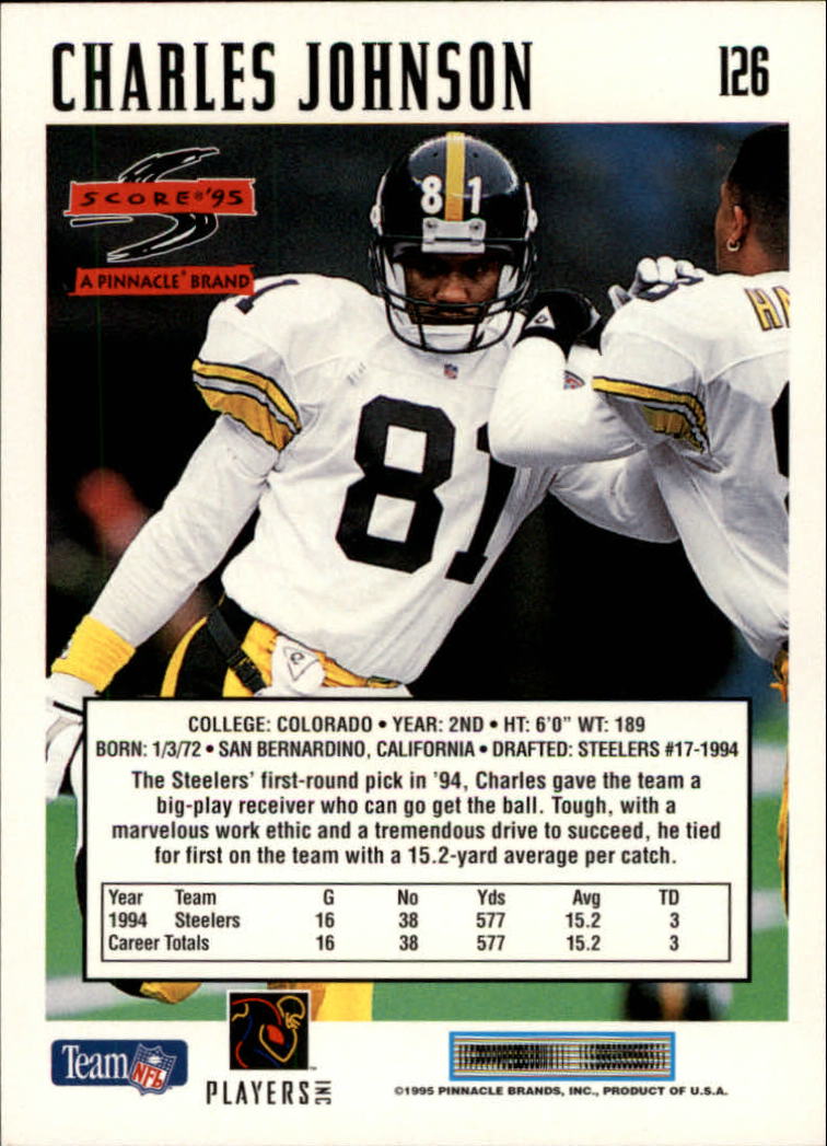1995 Score Football Card #s 1-200 +Rookies (A1430) - You Pick - 15+ FREE SHIP - Picture 245 of 391