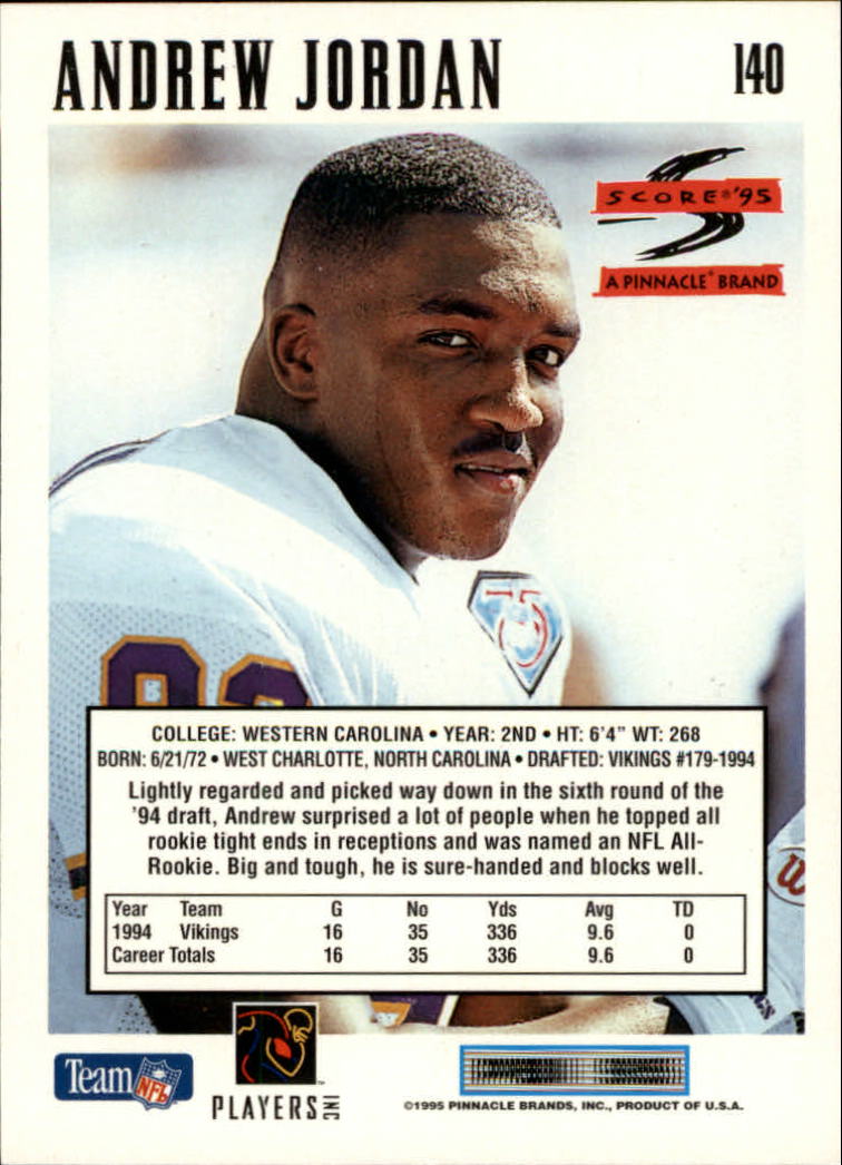 1995 Score Football Card #s 1-200 +Rookies (A1430) - You Pick - 15+ FREE SHIP - Picture 273 of 391