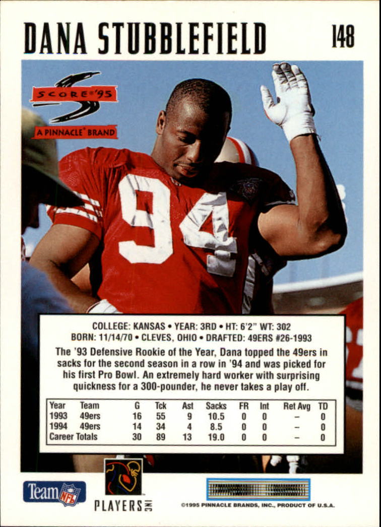 1995 Score Football Card #s 1-200 +Rookies (A1430) - You Pick - 15+ FREE SHIP - Picture 289 of 391