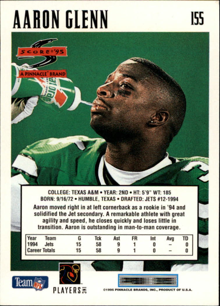 1995 Score Football Card #s 1-200 +Rookies (A1430) - You Pick - 15+ FREE SHIP - Picture 303 of 391